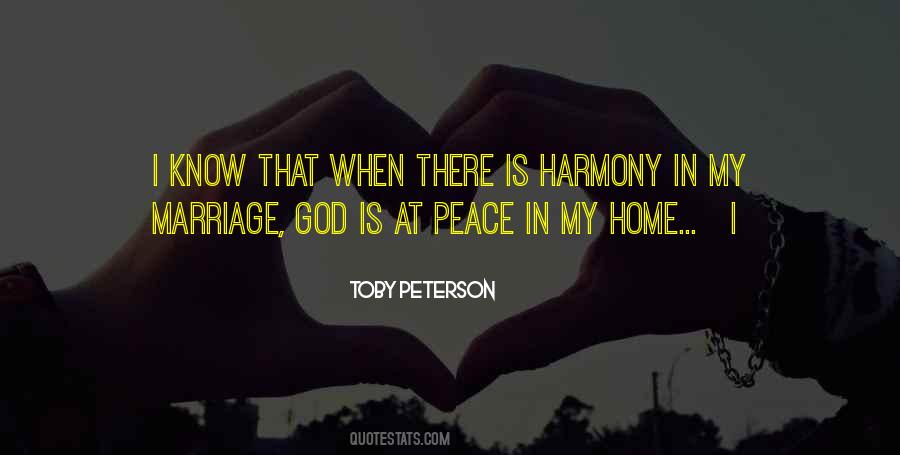 Home Is Peace Quotes #596125