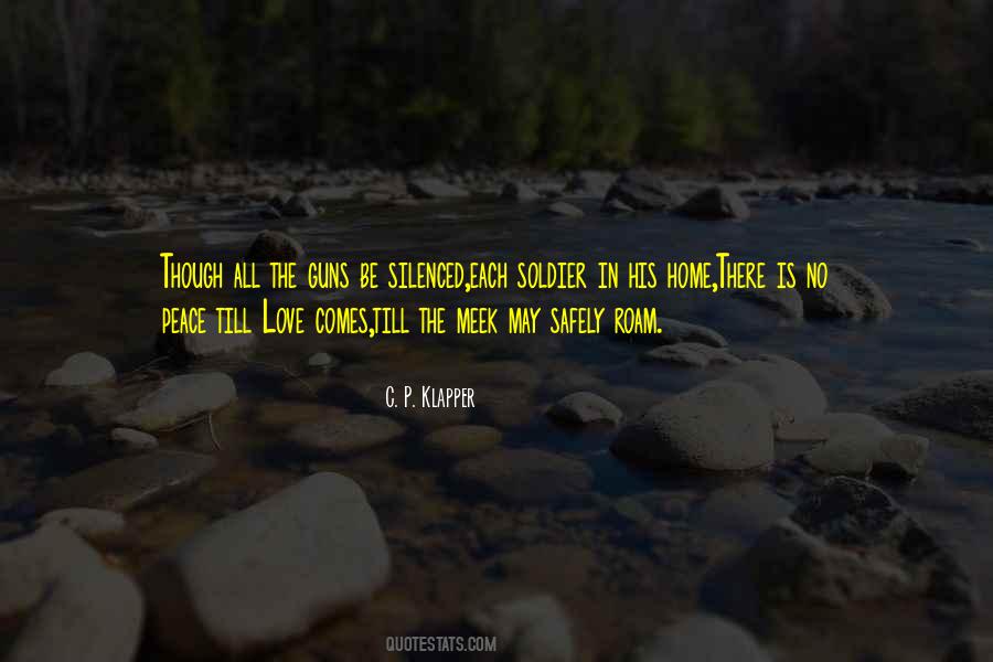 Home Is Peace Quotes #784981