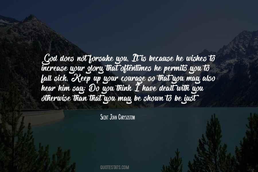 Forsake God Quotes #1848550