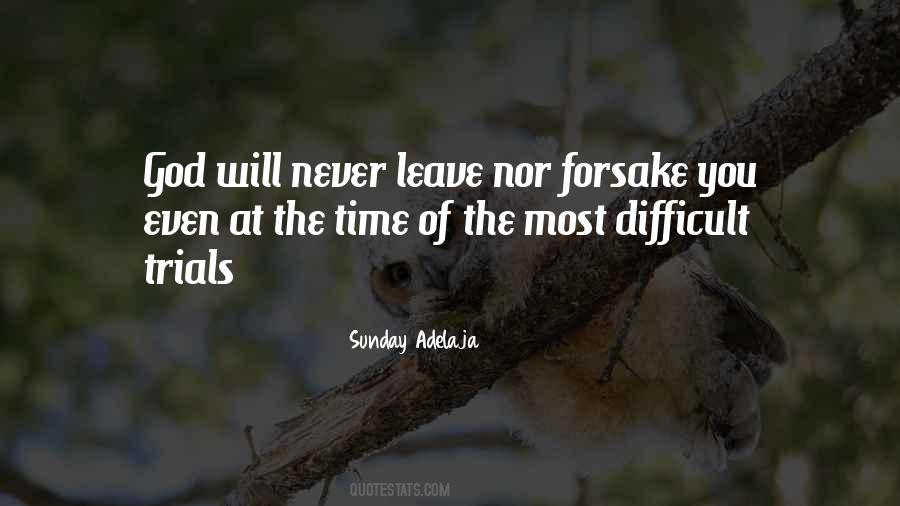 Forsake God Quotes #190008