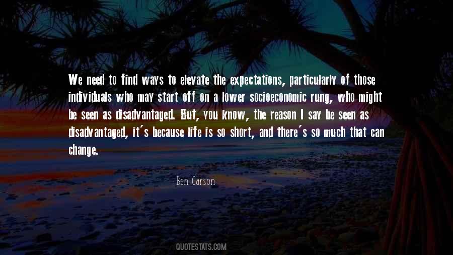 Change Expectations Quotes #1719260