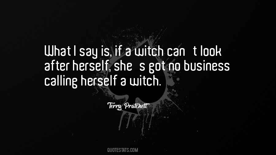 A Witch Quotes #1124028