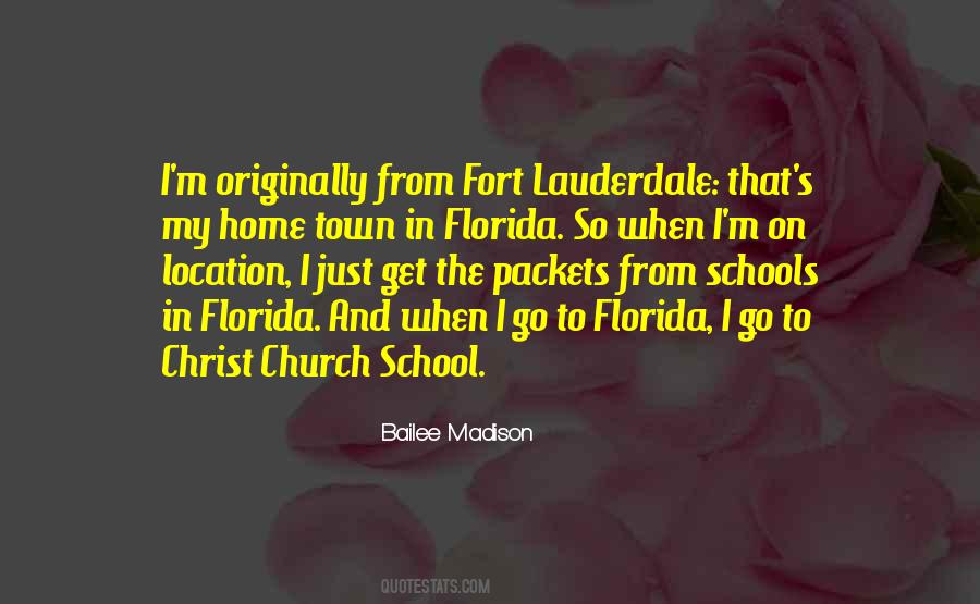 Fort Lauderdale Quotes #754577