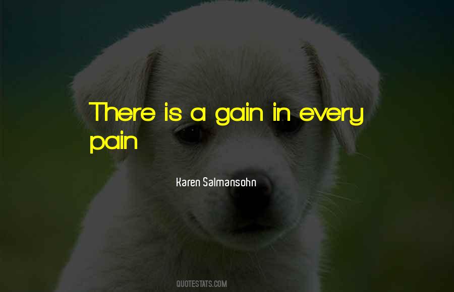 Gain Pain Quotes #1110050