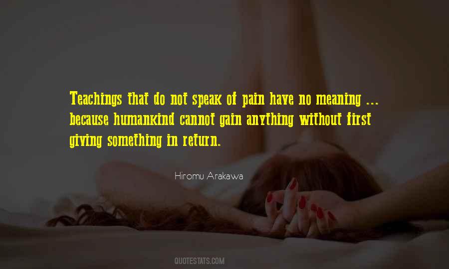 Gain Pain Quotes #1174704