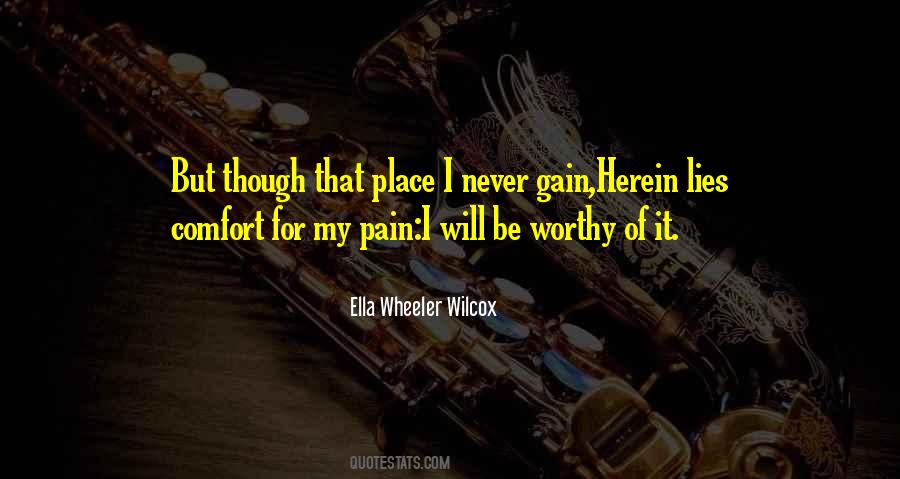 Gain Pain Quotes #1275638