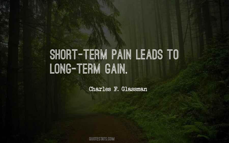 Gain Pain Quotes #46203