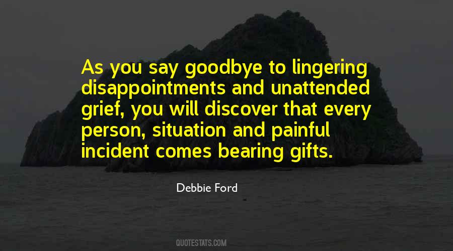 Painful Goodbye Quotes #1814326