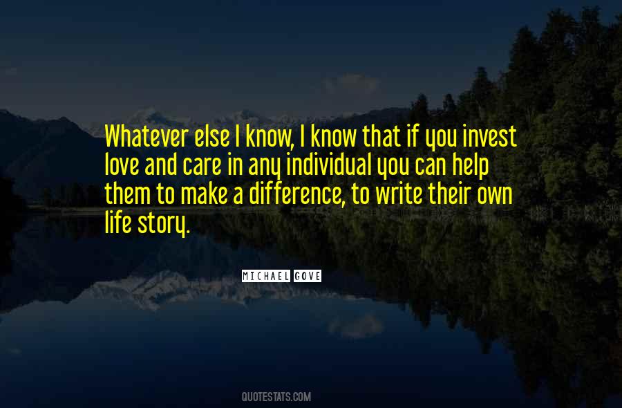 An Individual Can Make A Difference Quotes #1673420