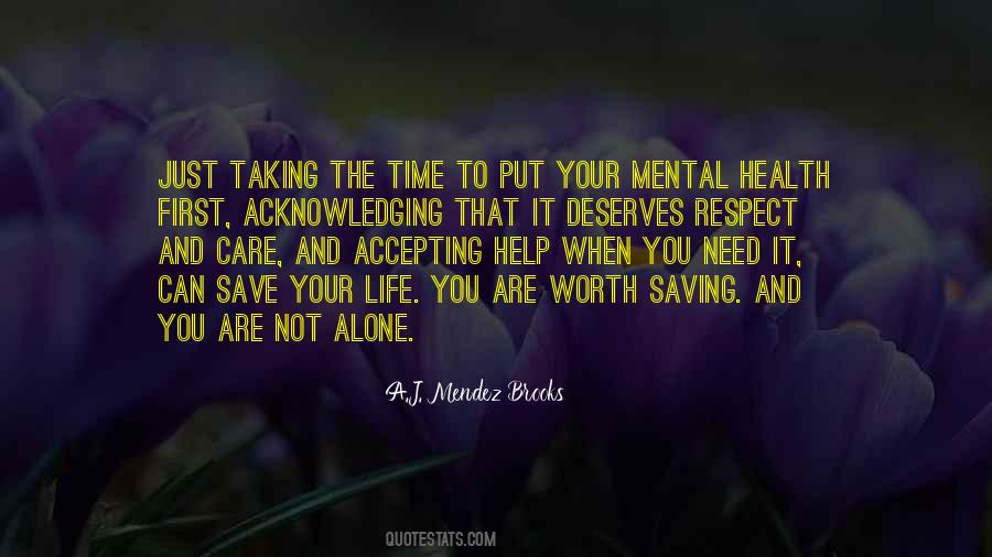 Need Time Alone Quotes #1372900