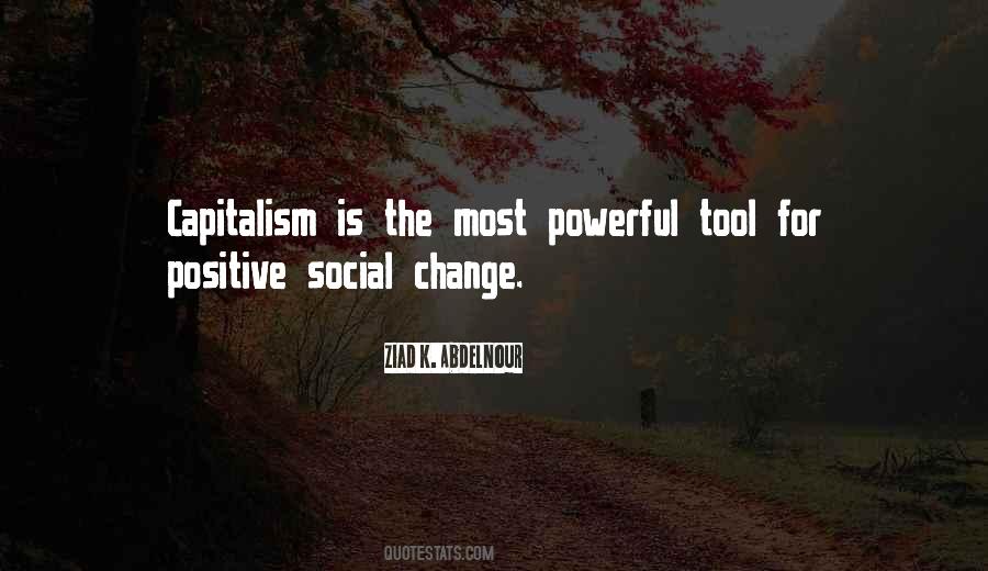 Positive Social Change Quotes #372392