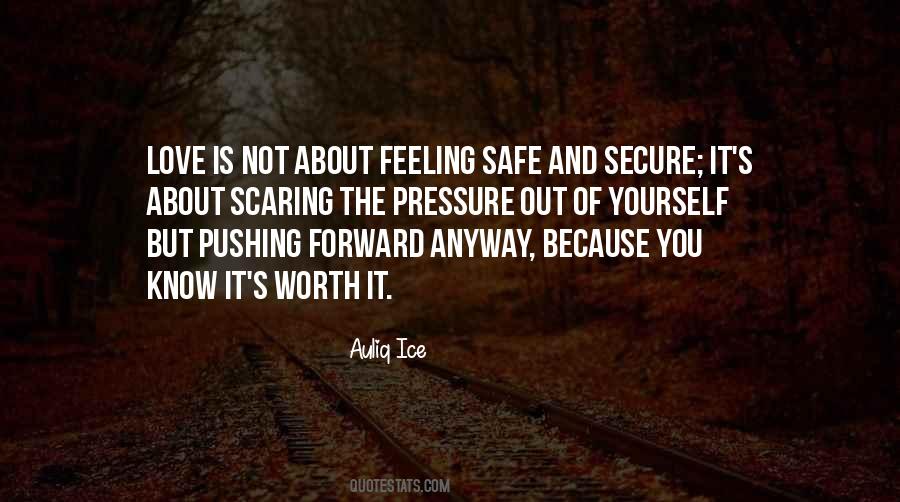 Safe Feeling Quotes #280257