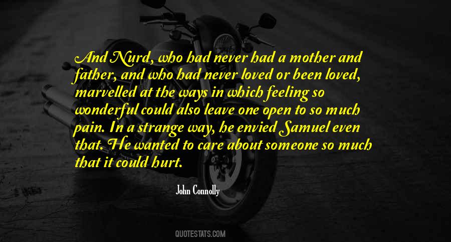 Love Is A Strange Feeling Quotes #770846