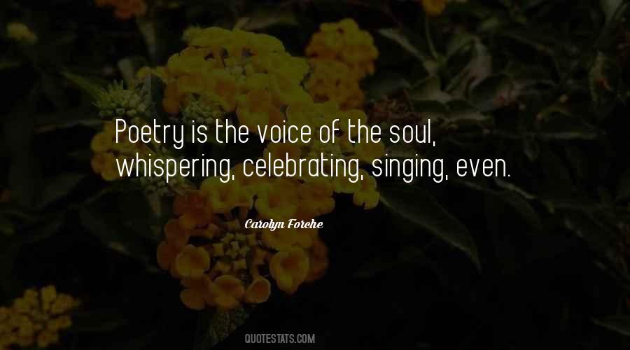 Soul Voice Quotes #129054