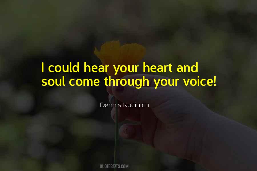 Soul Voice Quotes #724081