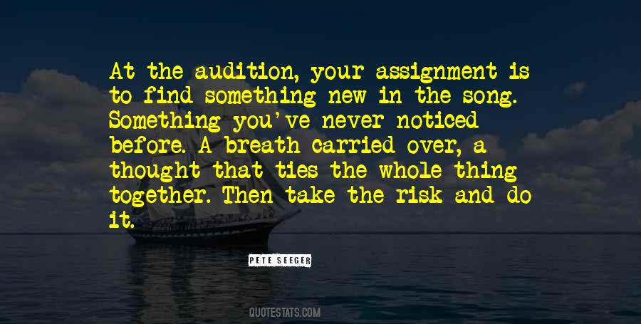 Find Something New Quotes #658094
