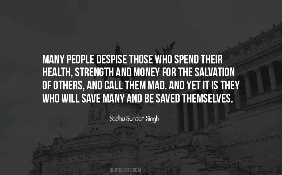 Strength And Health Quotes #692039