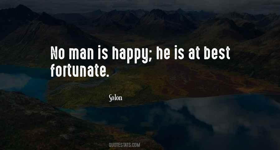 Fortunate Man Quotes #1249845