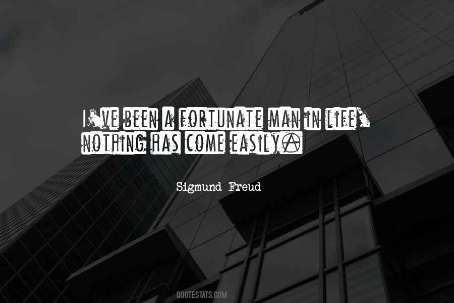 Fortunate Man Quotes #130225