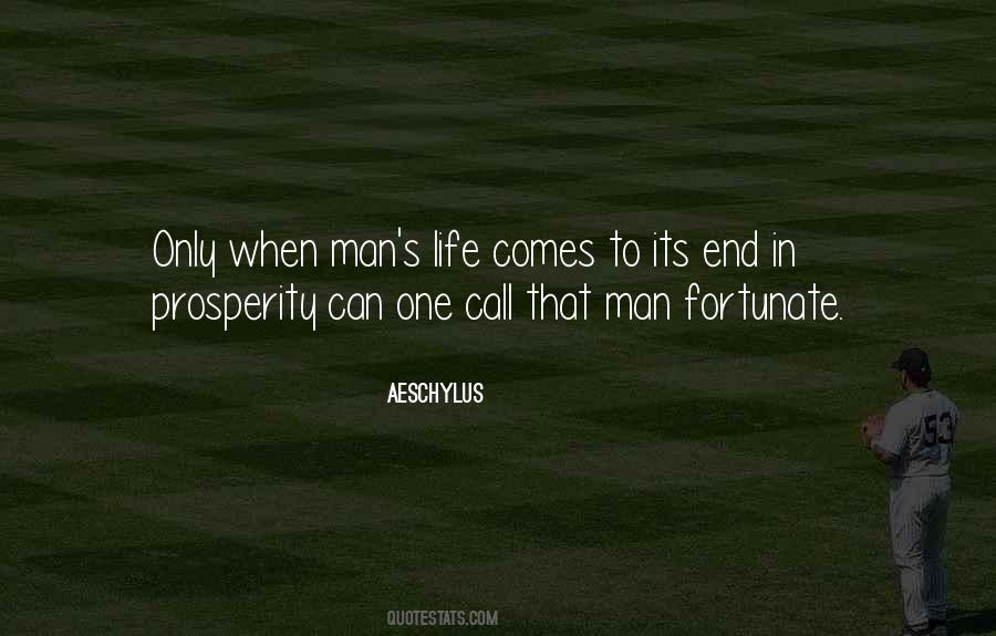 Fortunate Man Quotes #1773859