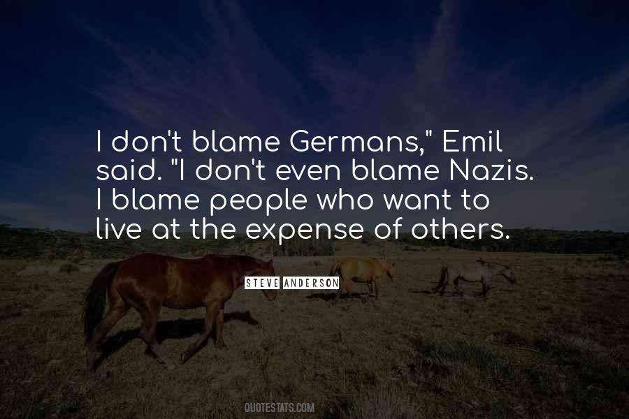 Blame To Others Quotes #268385