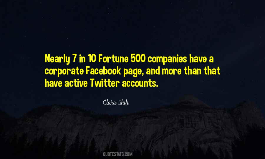 Fortune 500 Quotes #92250