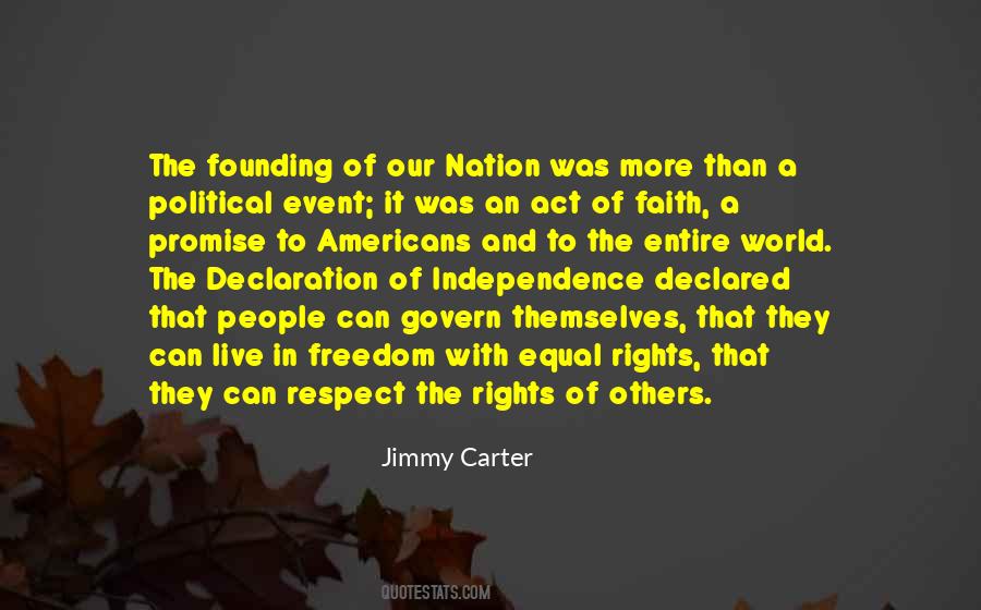 Freedom And Respect Quotes #1628000