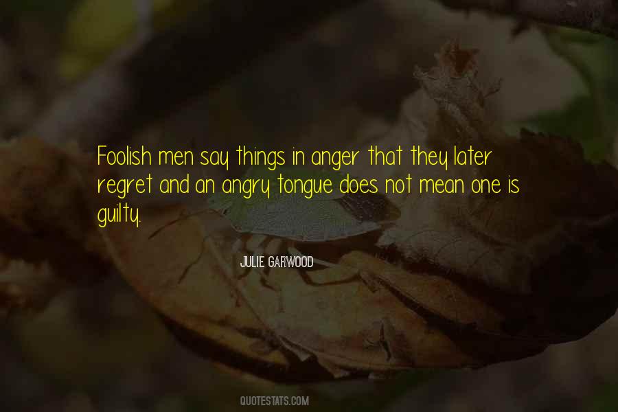 Quotes About In Anger #1685443