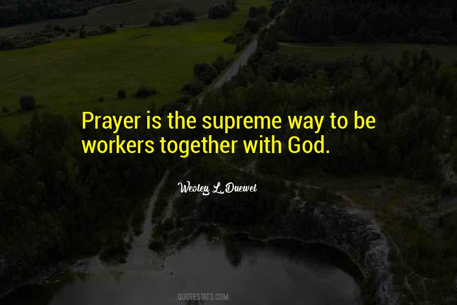 Supreme God Quotes #1304466