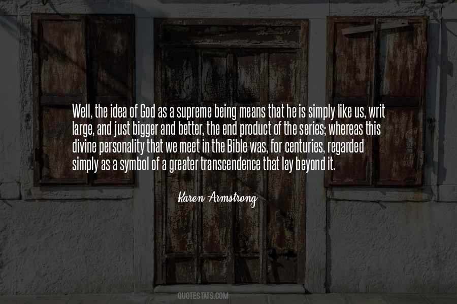 Supreme God Quotes #1667477