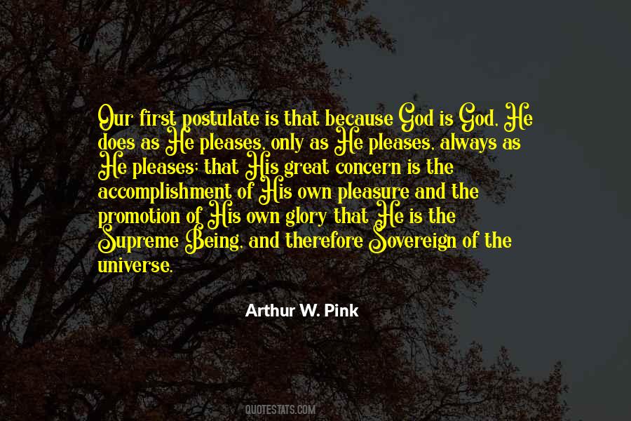 Supreme God Quotes #706540