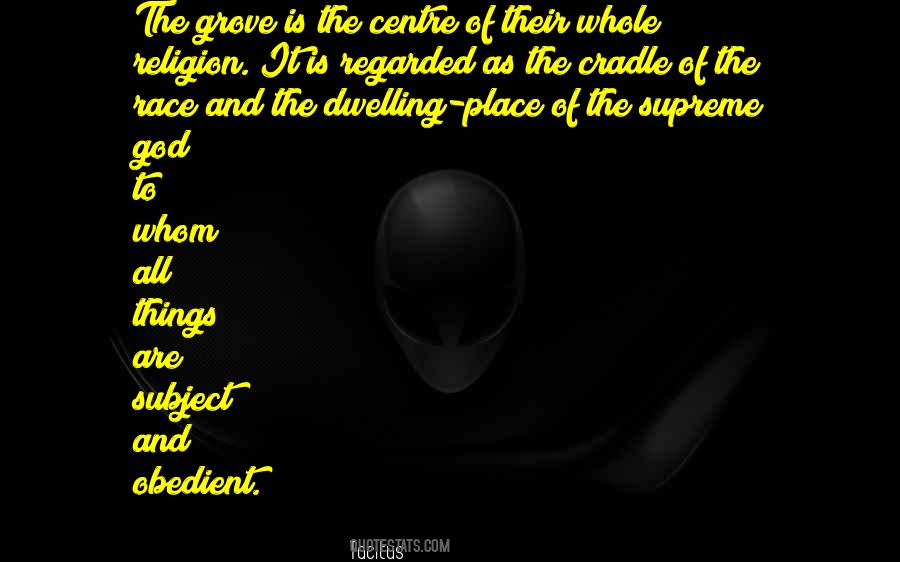 Supreme God Quotes #747922