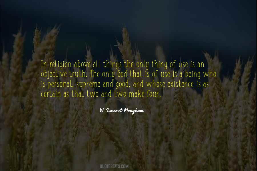 Supreme God Quotes #859900