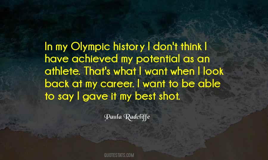 Best Olympic Quotes #280647