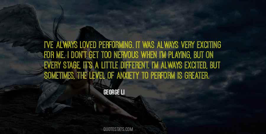 Nervous And Excited Quotes #1186387