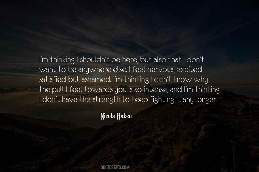Nervous And Excited Quotes #586004