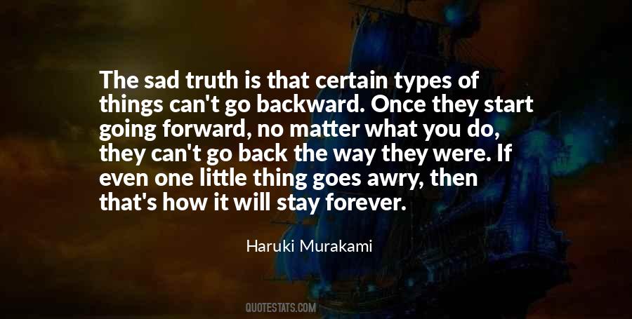 Forward Backward Quotes #744193