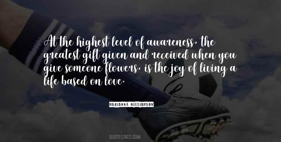 Greatest Gift Of Love Quotes #1827369
