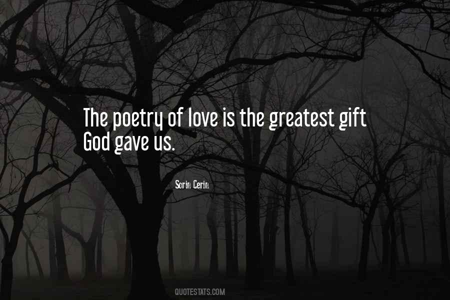 Greatest Gift Of Love Quotes #898753