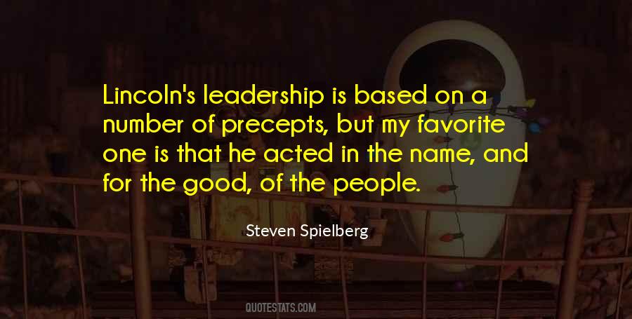 My Leadership Quotes #178577