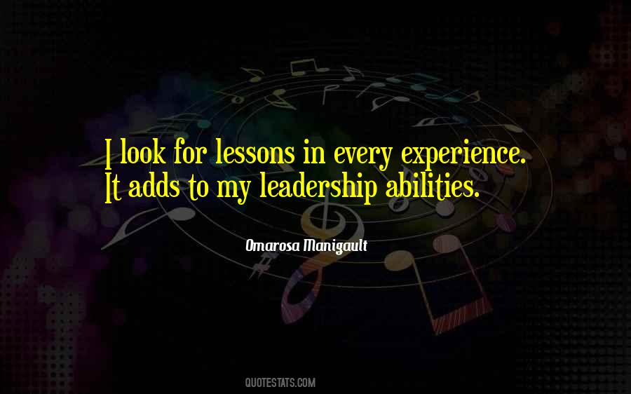 My Leadership Quotes #626387