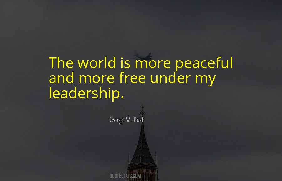My Leadership Quotes #627731