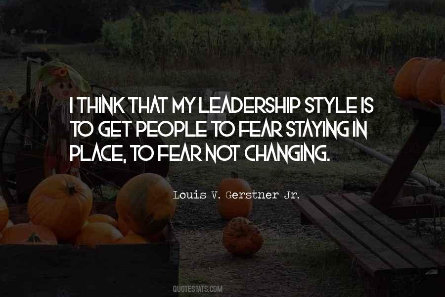 My Leadership Quotes #988430