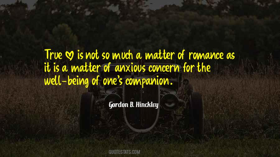 Concern Love Quotes #587737