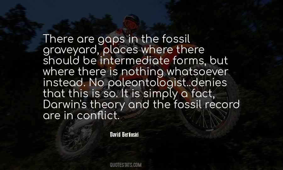 Fossil Record Quotes #1708056