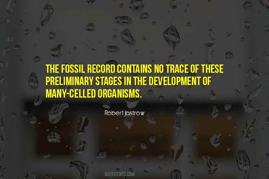 Fossil Record Quotes #546693