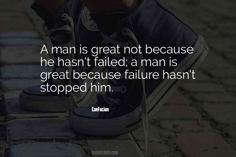 No Man Is A Failure Quotes #114409