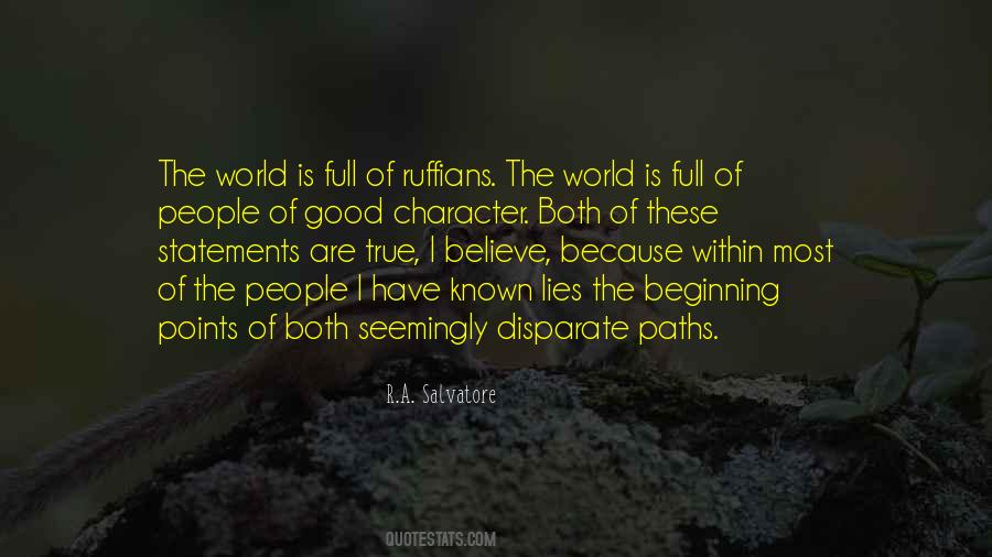 In A World Full Of Lies Quotes #773390