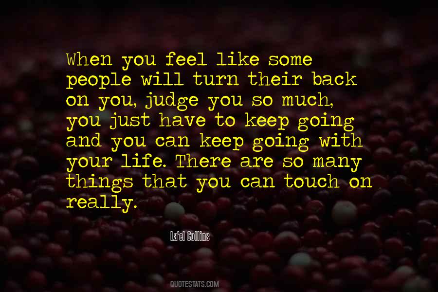 Just Turn Your Back Quotes #1697563