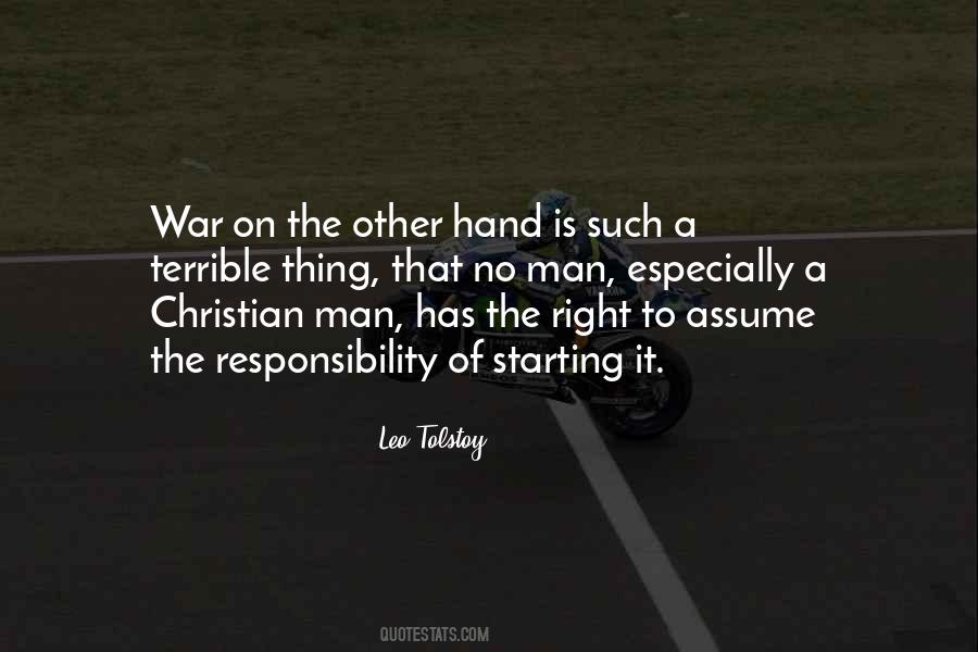 Christian War Quotes #1307987